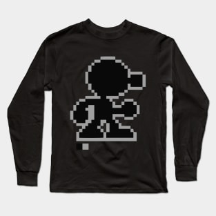 MR. GAME & WATCH Pixel Long Sleeve T-Shirt